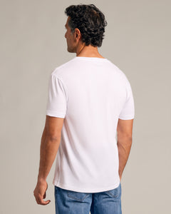 True ClassicWhite V-Neck Tee