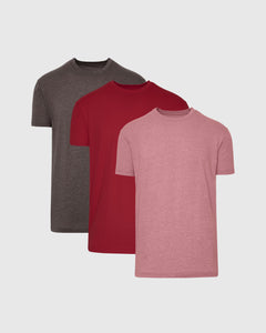 True ClassicWarm Tones Crew Neck T-Shirt 3-Pack