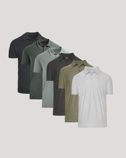 Variety Polos 6‑Pack