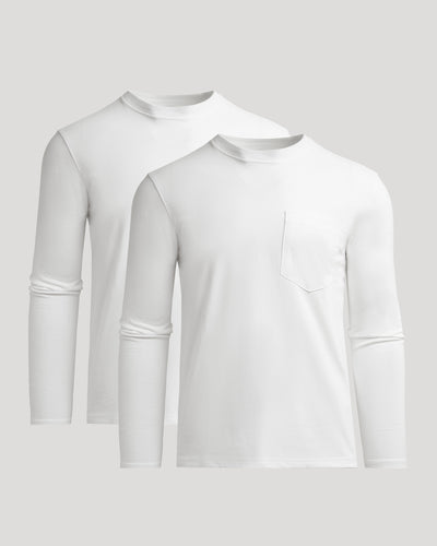 Heavyweight Long Sleeve Pocket Crew