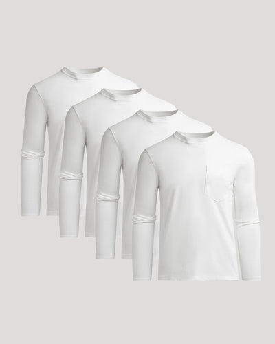 Heavyweight Long Sleeve Pocket Crew