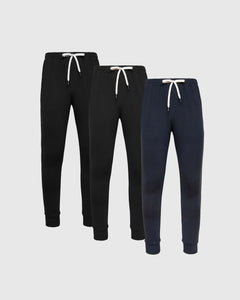 True ClassicActive Joggers Dark Monochrome 3-Pack