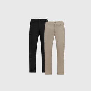 True ClassicThe Everyday Slim Comfort Knit Chino Pant 2-Pack