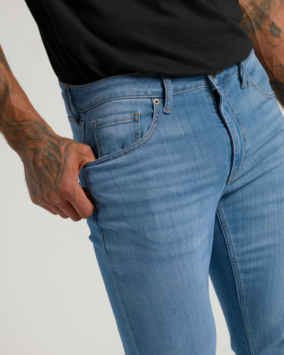 Slim High‑Stretch Jeans