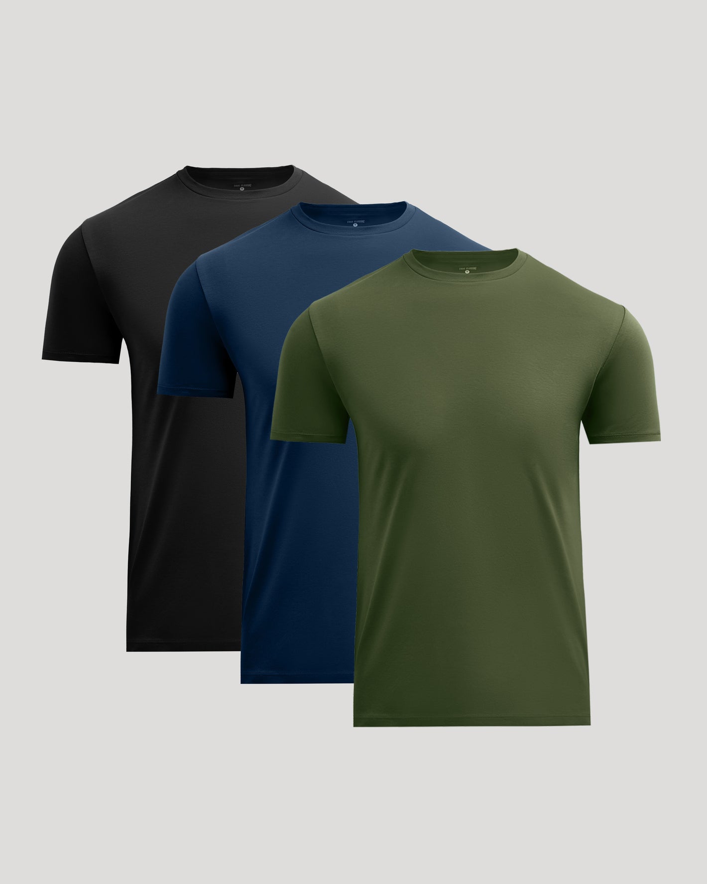 Pima Cotton Blend Crew 3-Pack