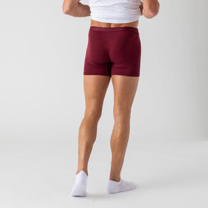 True ClassicBurgundy Boxer Briefs 3-Pack