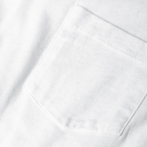 True ClassicWhite Pocket Crew Tee