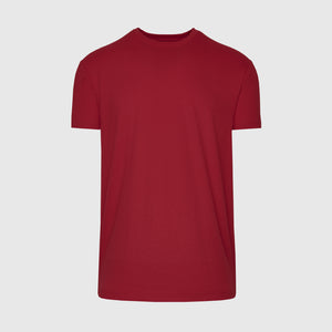 True ClassicCrimson Short Sleeve Crew Neck Tee