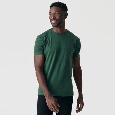 Classic Crew Neck - Hunter Green