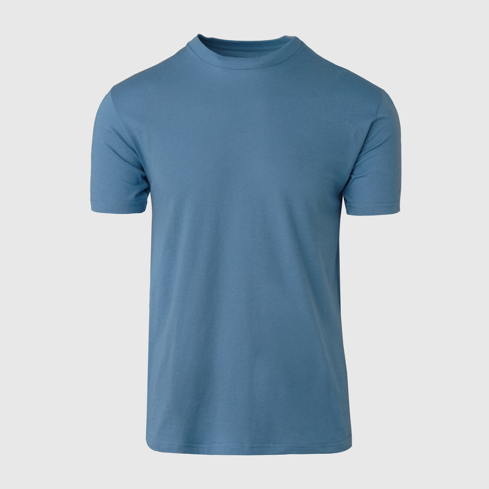 Indigo Short Sleeve Crew Neck Tee