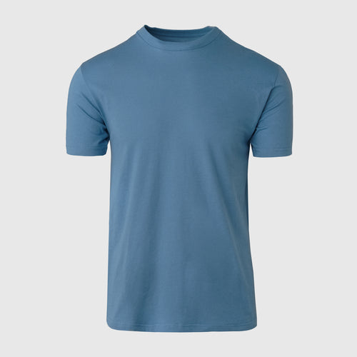 Indigo Short Sleeve Crew Neck Tee