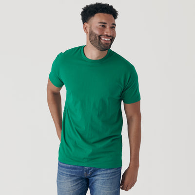 Classic Crew Neck - Kelly Green