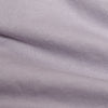 Lilac Gray Short Sleeve Crew Neck Tee with fine ribbing and soft folds.