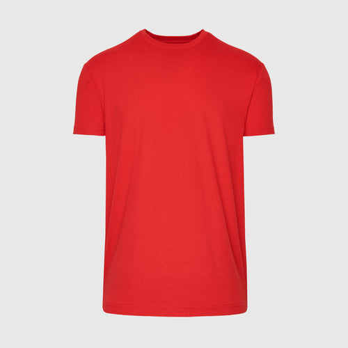 True Red Short Sleeve Crew Neck Tee