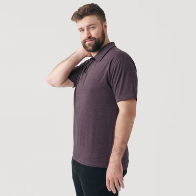 Classic Polo - Heather Purple