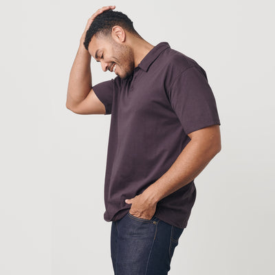 Classic Polo - Dark Purple