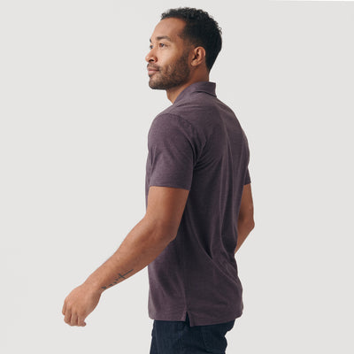 Classic Polo - Heather Purple