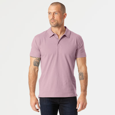 Polo classique - Mineral Mauve