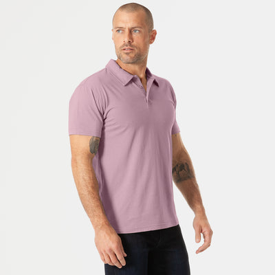 Polo classique - Mineral Mauve