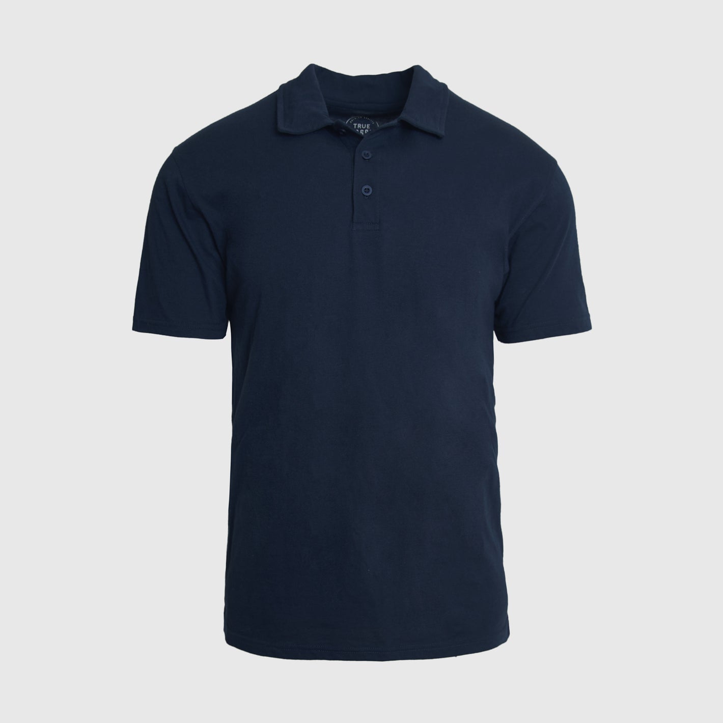 Classic Polo with short sleeves and a two-button placket.