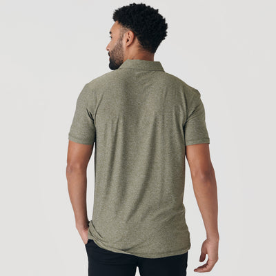 Active Polo 1.0 - Heather Military Green