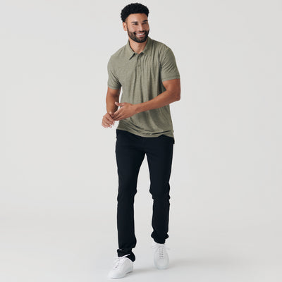 Active Polo 1.0 - Heather Military Green
