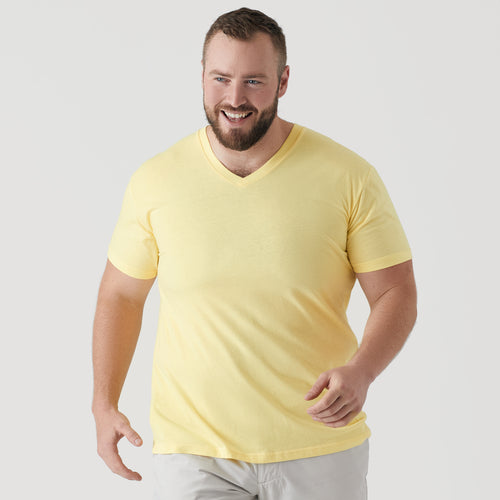 Mellow Yellow V-Neck Tee