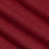Close-up of Crimson V-Neck Tee's red knit fabric texture.