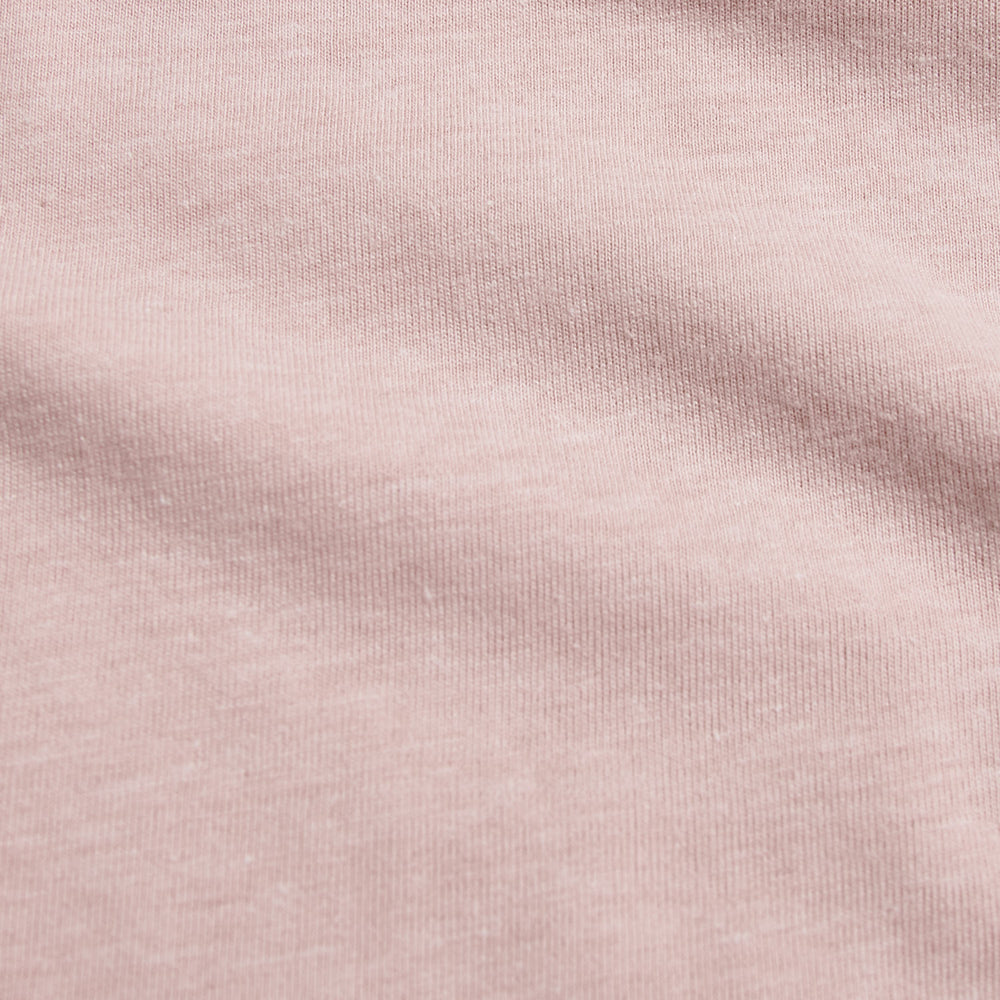 Heather Dusty Pink V-Neck Tee