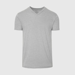 Heather Gray V-Neck Tee