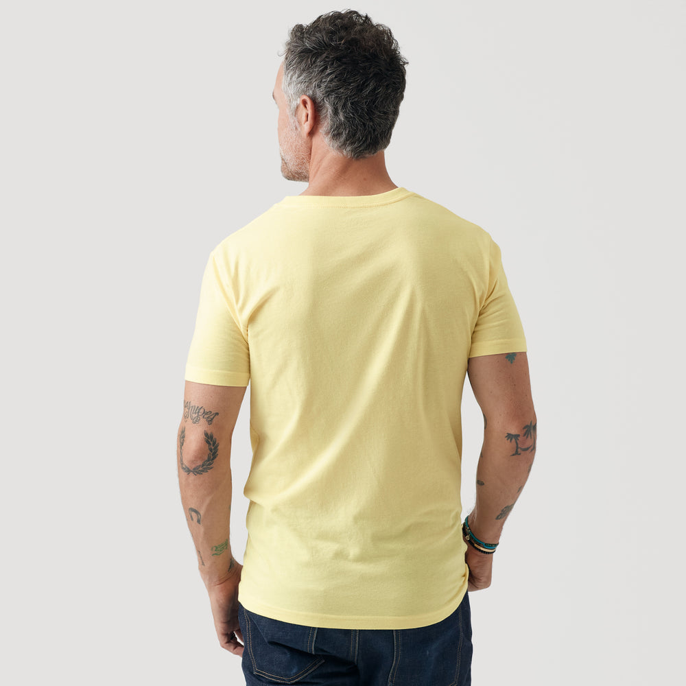 Mellow Yellow V-Neck Tee