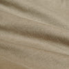 Military Beige Classic V-Neck textured, woven fabric close-up with gentle folds.