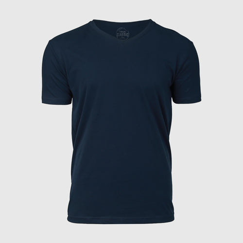 Navy V-Neck Tee