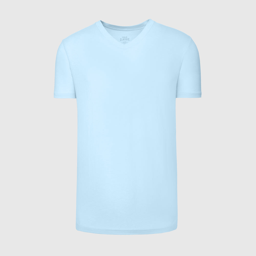 Oxford Blue V-Neck Tee