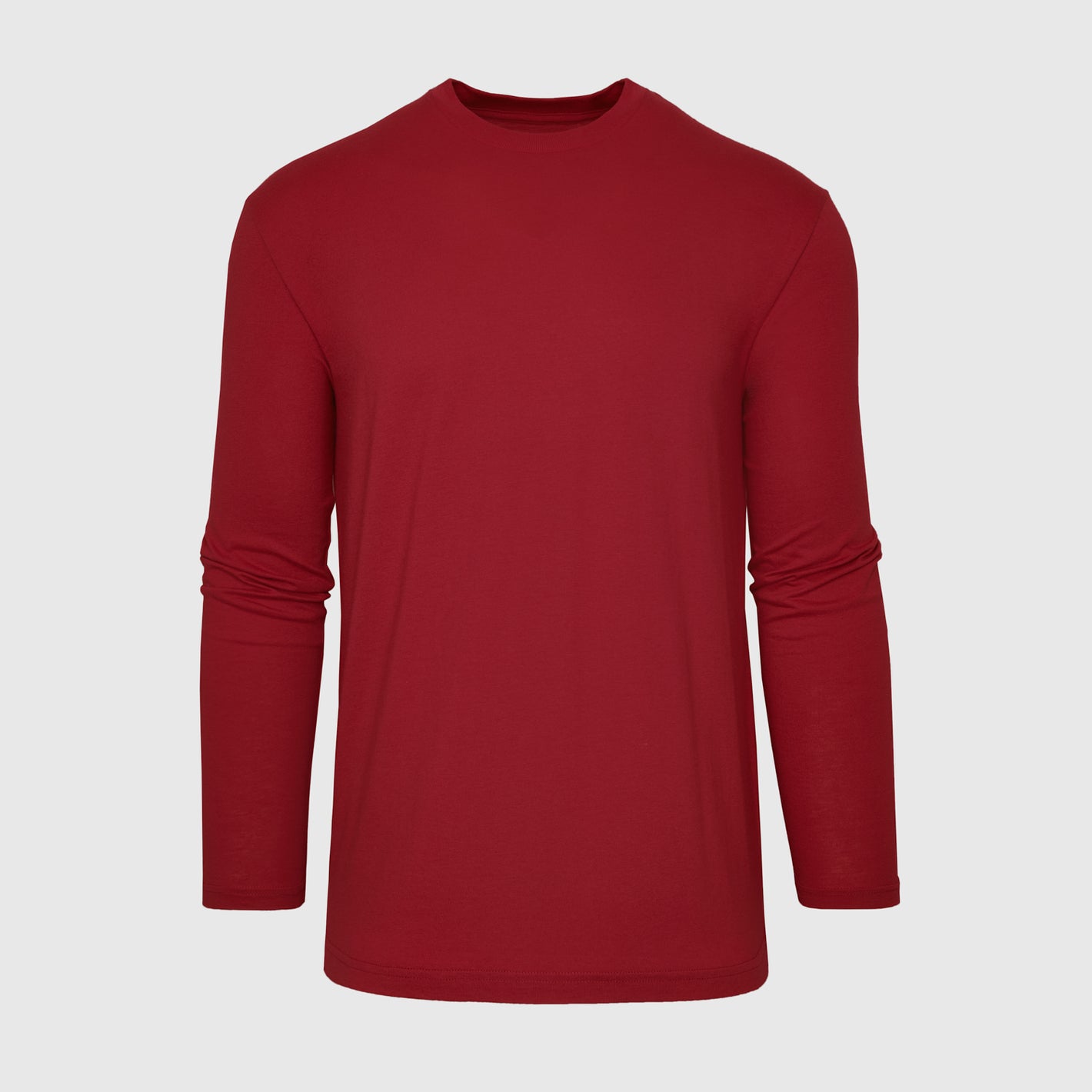 Crimson Long Sleeve Crew Neck 1