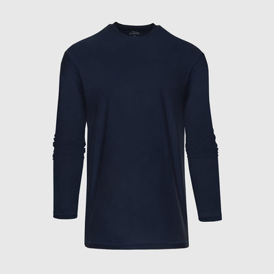 Active Long Sleeve Crew Neck - Navy