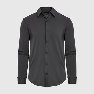 True ClassicCarbon Long Sleeve Knit Shirt