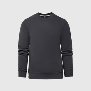 True ClassicCarbon Fleece French Terry Pullover Crew Neck