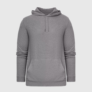 True ClassicHeather Gray Waffle Hoodie