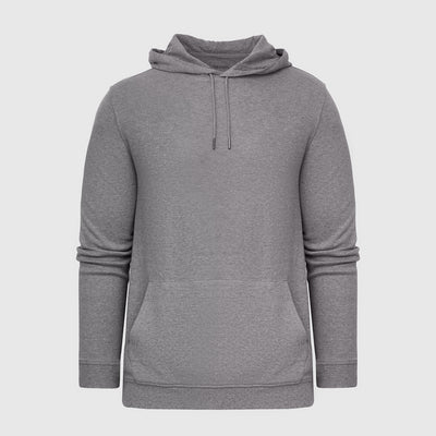 Waffle Hoodie - Heather Gray