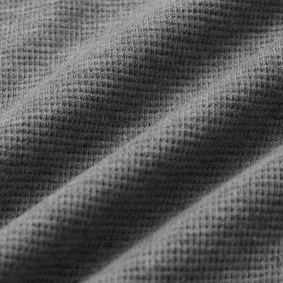 Waffle Hoodie - Heather Gray