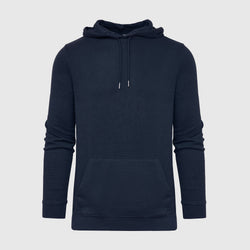 Navy Waffle Hoodie