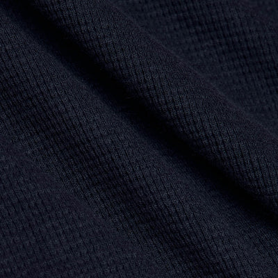 Waffle Hoodie - Navy