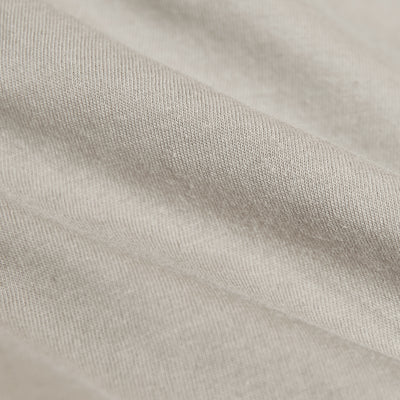 T-shirt à col ras du cou ourlet rond pierre de grès, grande taille