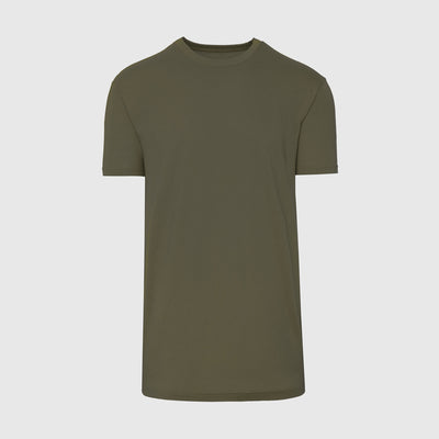 Tall Classic Crew Neck - Military Green