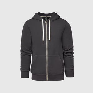 True ClassicCarbon Fleece French Terry Zip Hoodie