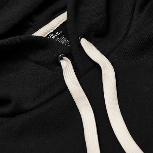 Black Fleece French Terry Pullover Hoodie