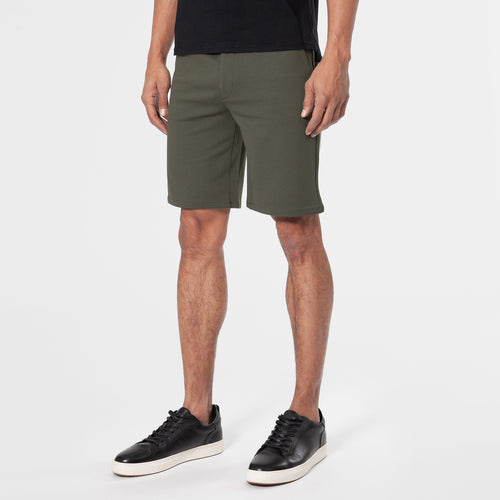 9" Military Green Comfort Chino Short