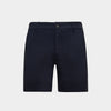 7" Navy Comfort Knit Chino Shorts