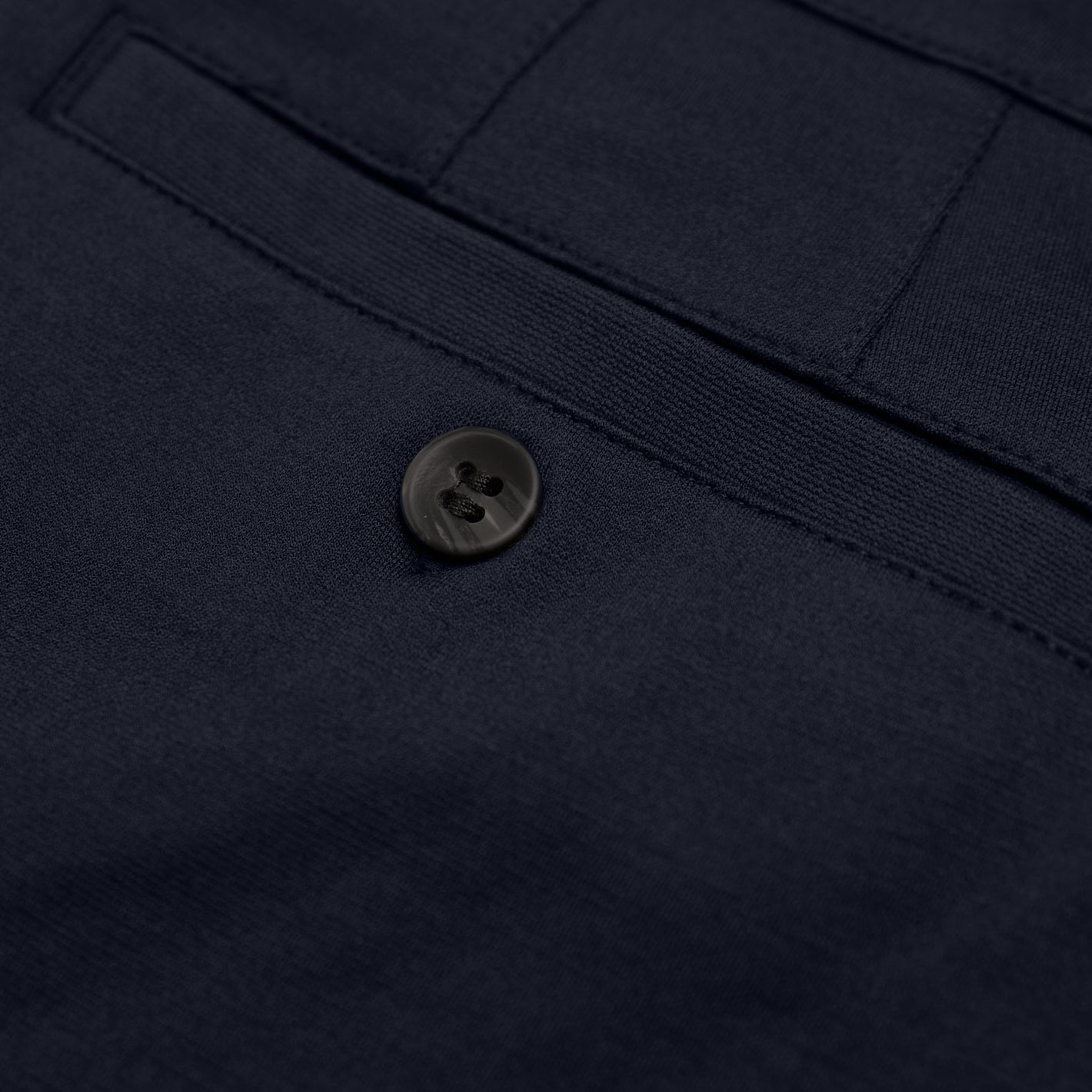 7" Navy Comfort Knit Chino Shorts